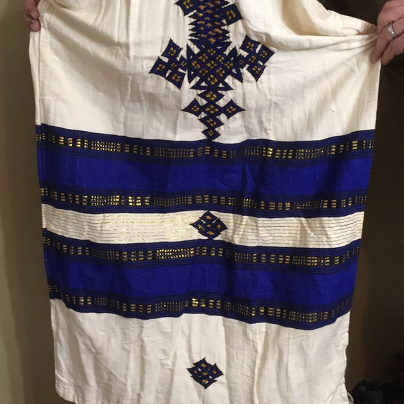 Ethiopian v-neck coffee dress - Authentic! - Picture 4 of 6